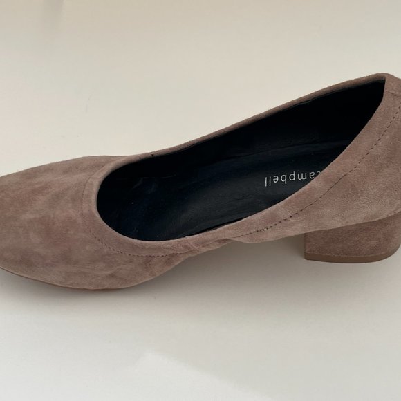 JEFFREY CAMPBELL BITSIE Round Toed Block Heeled Pumps - Picture 4 of 9